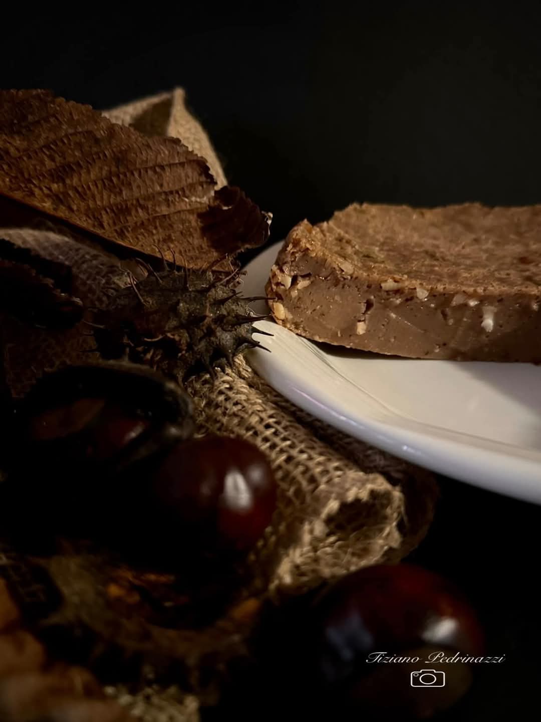 Autumn dessert: the chestnut.